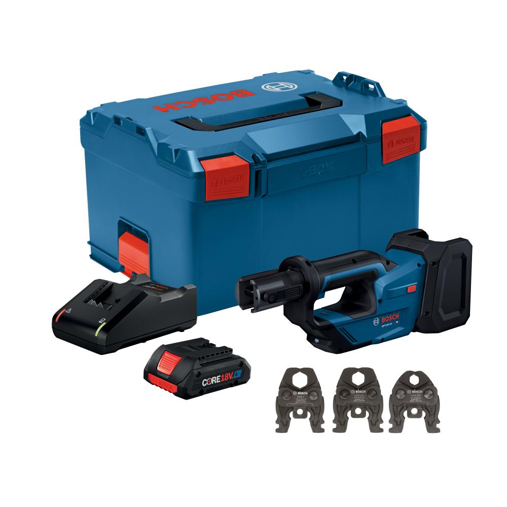 Press Tool W/ 1/2&#34;, 3/4&#34;, 1&#34; Jaws