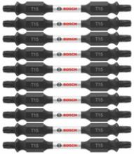 Bosch ITDET1525B - 2.5 In. Torx #15 Double-Ended Bit