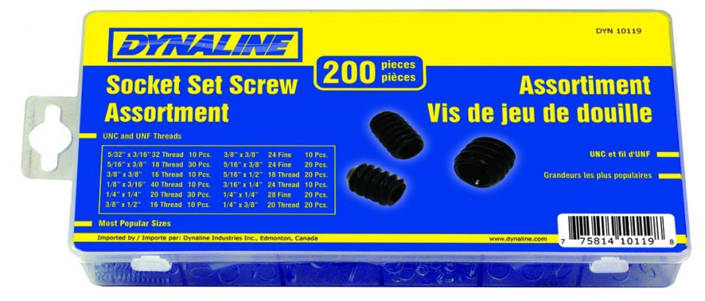 Socket Set Screw Assortment