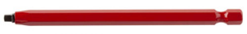 Robertson Colour Coded Bit - #2 x 4&#34; 2pc Red