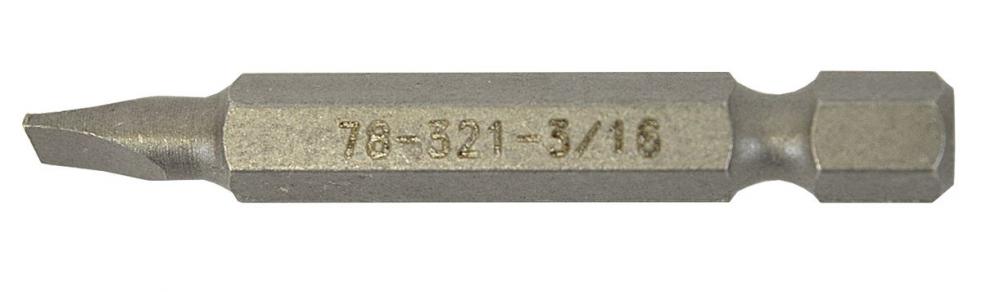 Slotted 3/16&#34; x 2 Plain Finish 5/Pkg