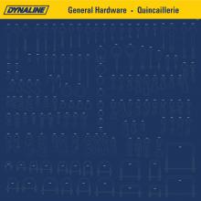 Dynaline 01081K - General Hardware-4'x4' Plan-O-Gram