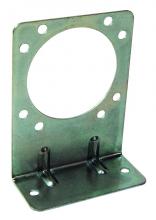 Dynaline 27040 - Mounting Bracket for 7 Way Trailer Connectors, Zinc Plated
