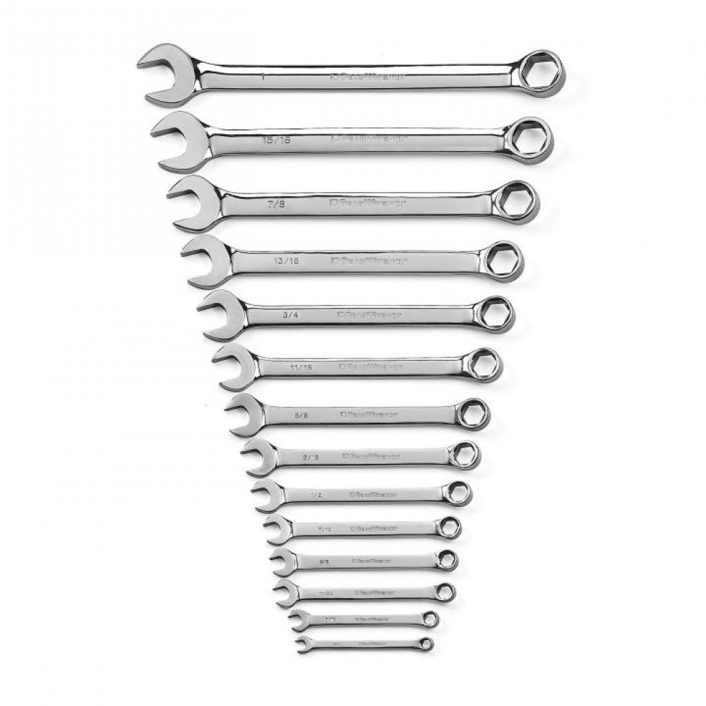 14 Pc. 6 Point SAE Combination Wrench Set