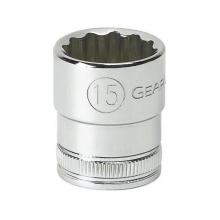 GearWrench 80494 - 3/8" Drive 12 Point Standard Length Sockets