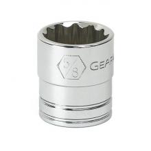 GearWrench 80507 - 3/8" Drive 12 Point Standard Length Sockets