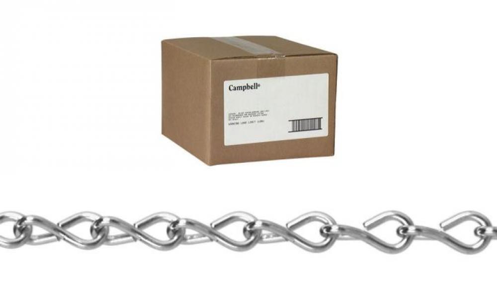 CHAIN,SGL JACK,#10,Z/P,100&#39;/CTN