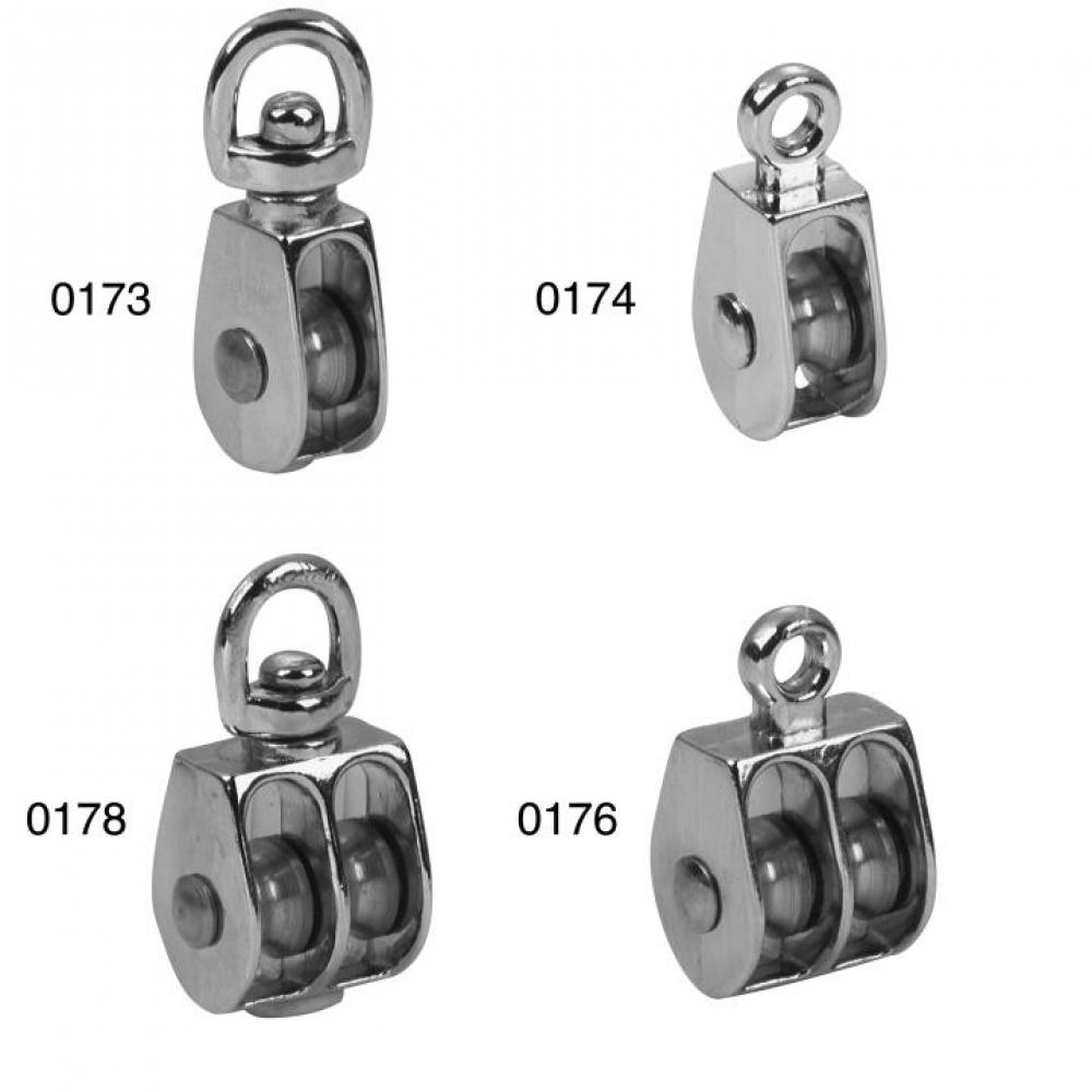 PULLEY,SGL,RGD,NI,0174,1-1/2&#34;