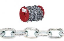 Campbell T0722127 - PROOFCOIL CHAIN,1/4,Z/P,65'/RL