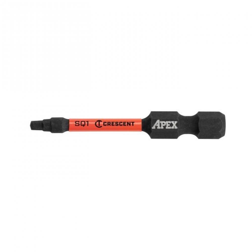 CT APEX BIT,VORTEX,2&#34;,SQ1,25PK