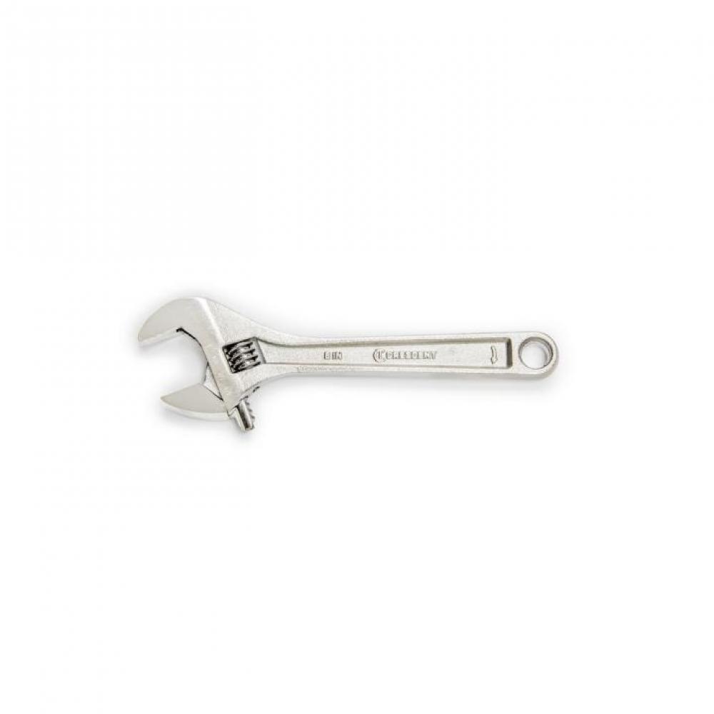 ADJ WRENCH, 6&#34;, CHROME, BAGGED