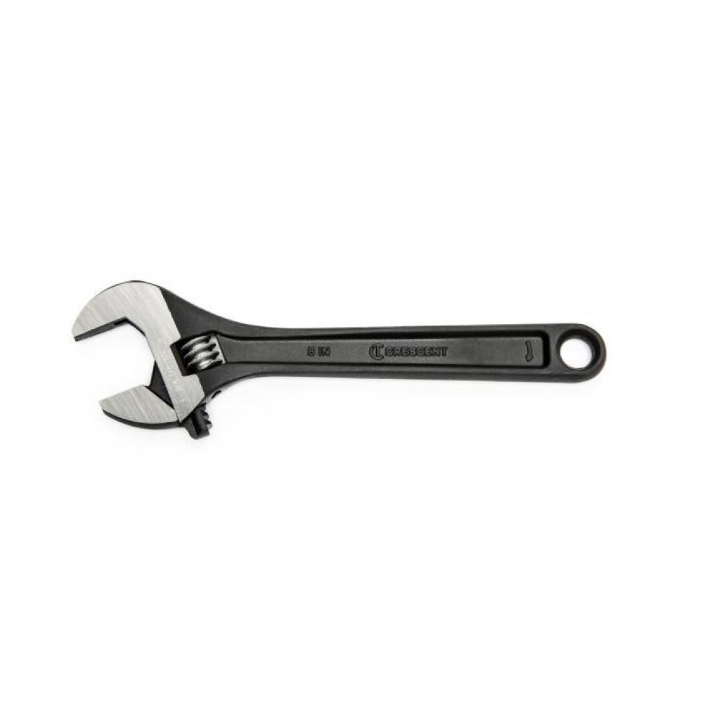 ADJ WRENCH, 8&#34;, BLACK, BAGGED