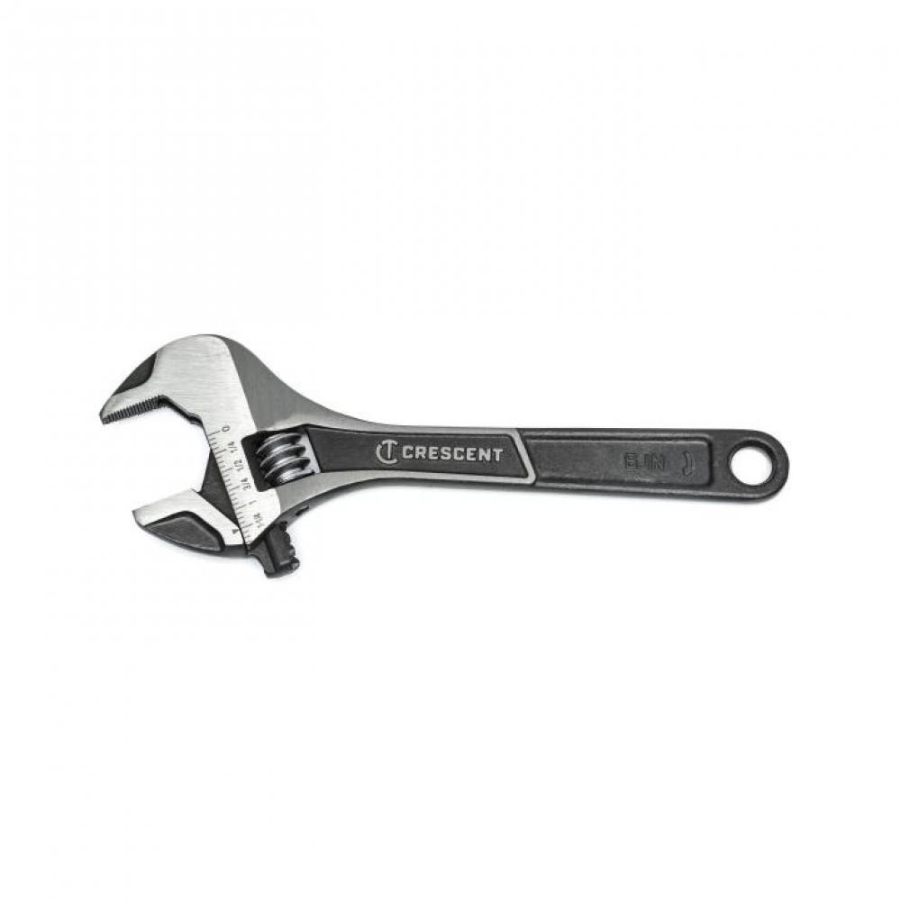 ADJ WRENCH, 8&#34;, WIDE JAW