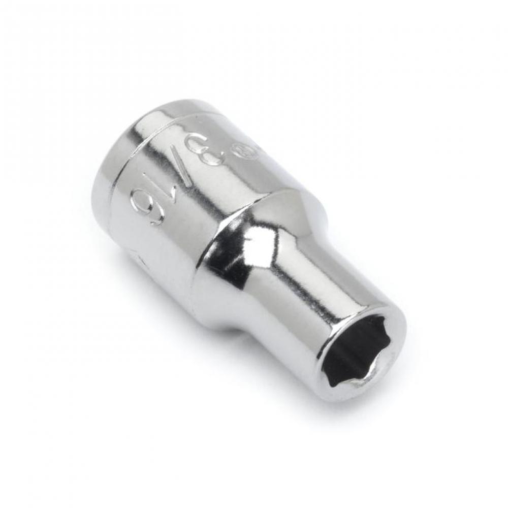 SOCKET,1/4&#34; DRIVE,3/16&#34;,6PT