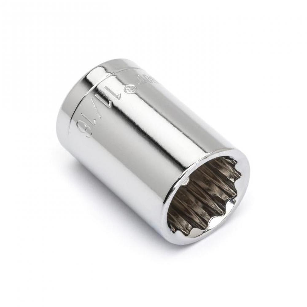 SOCKET,1/2&#34; DRIVE,11/16&#34;,12PT