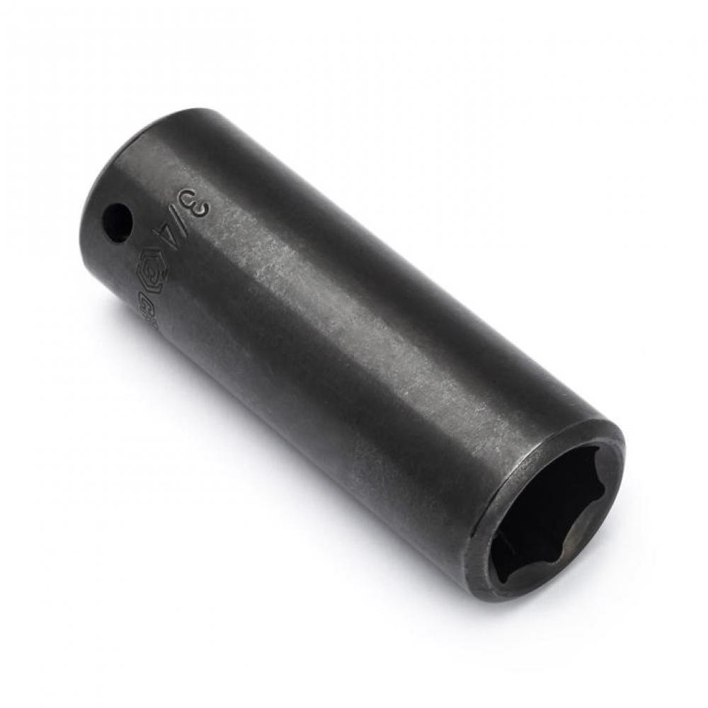DEEP IMPACT SOCKET,3/4&#34;,1/2&#34; DRIVE,6PT