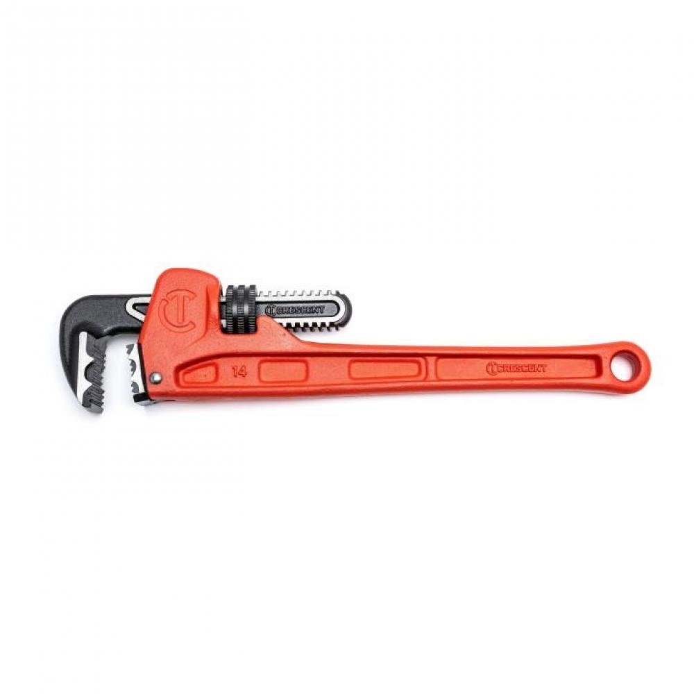 PIPE WRENCH, 14&#34;, CAST IRON, K9