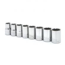 Crescent CSAS1N - SOCKET SET,8PC,1/2" DRIVE,MM