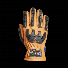 Superior Glove 378GOBBFC-XL - CUT A4 IMPACT 3 FINGERCAPS