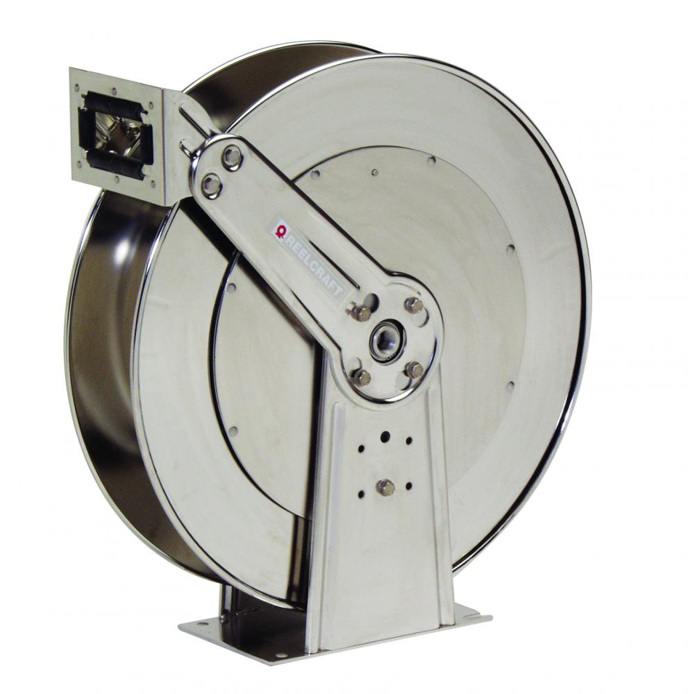 Hose Reel, 3/4 x 50ft  SS Oil w/out Hose, 1500 psi