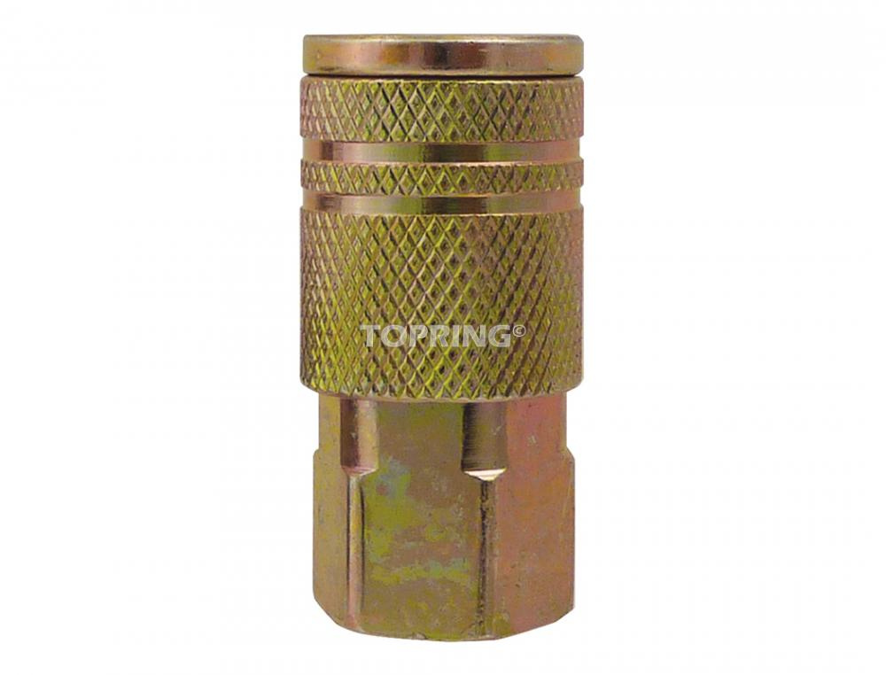 1/4 Industrial Steel Quick Coupler 1/4 (F) NPT