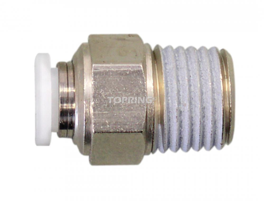 12 mm Push-to-Connect to 1/4 (M) NPT Adapter