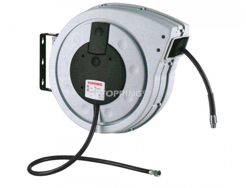 Hose Reel With 3/8 I.D. 65 ft. Polyurethane and PVC Hose