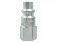 Topring 21.182.05 - 3/8 Industrial Steel Coupler Plug 1/2 (F) NPT