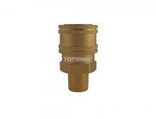 Topring 28.983.02 - High Flow Brass Coupler 1/2 (M) NPT