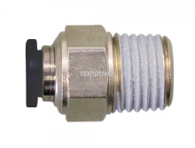 Topring 42.155.05 - 10 mm Push-to-Connect to 1/4 (M) BSPT Adapter