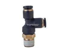 Topring 42.501 - 1/4 in. Push-to-Connect to 1/4 (M) BSPT Tee Adapter