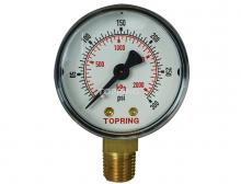 Topring 55.530 - 4 In. Steel Dry Vacuum Gauge 0 to 300 PSI