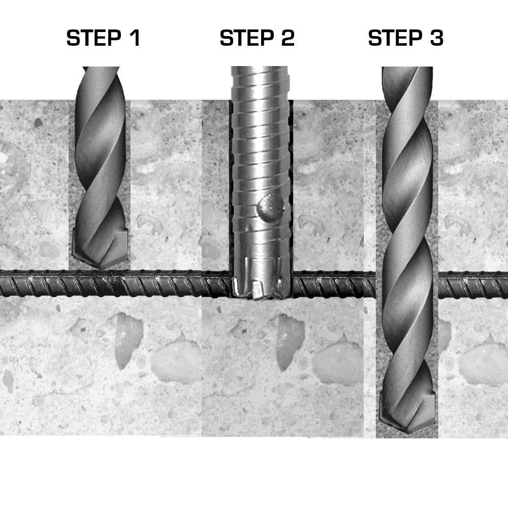 SDS PLUS Rebar Cutter 9/16&#34;