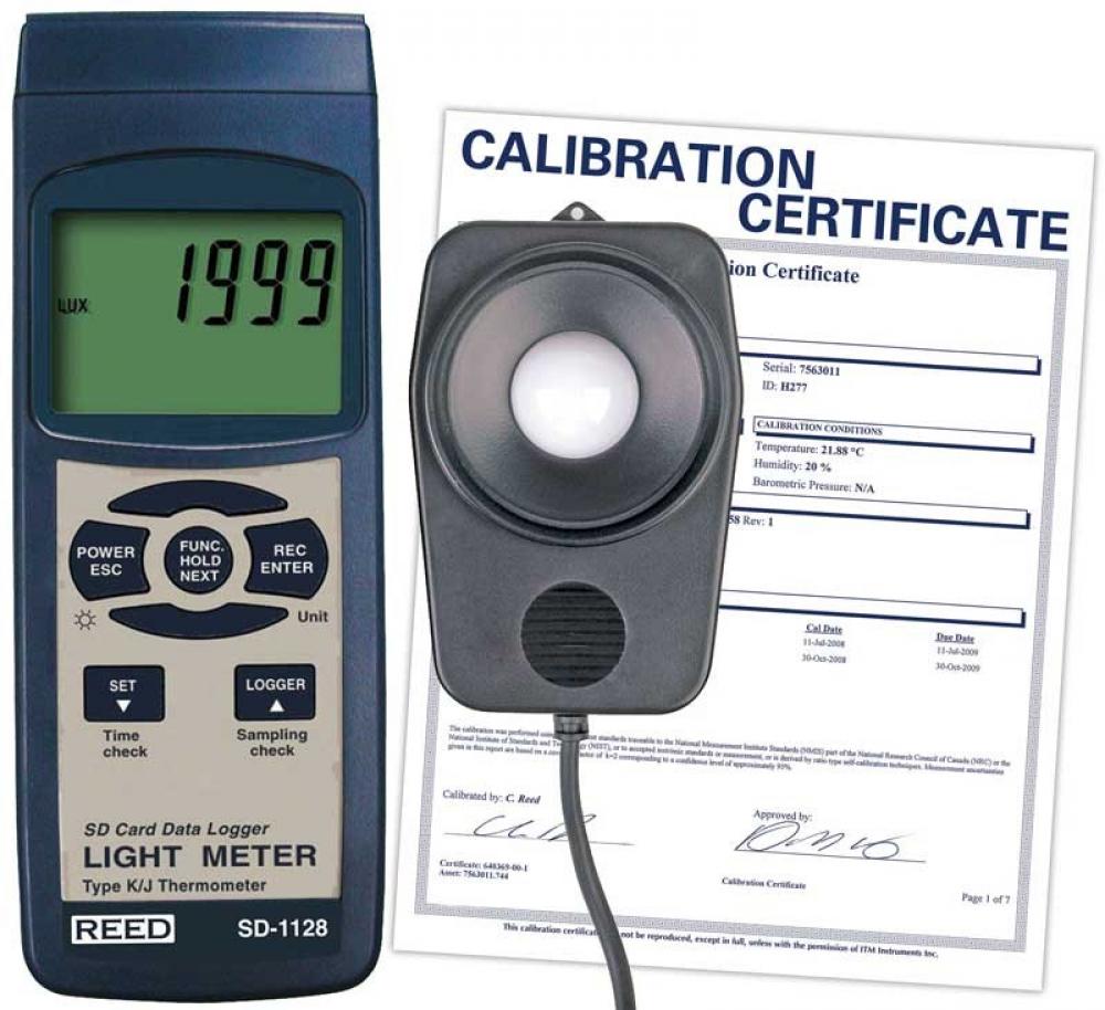 REED SD-1128 Light Meter/Data Logger