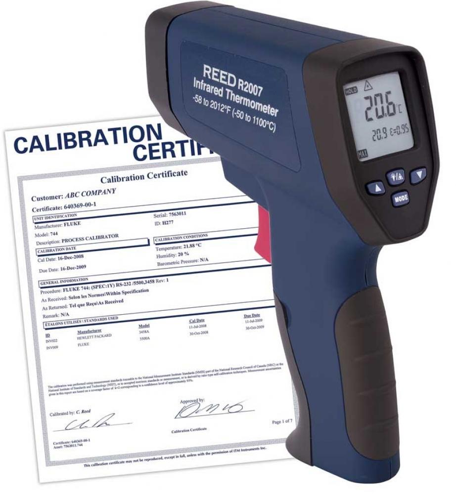 REED R2007 Dual Laser Infrared Thermometer