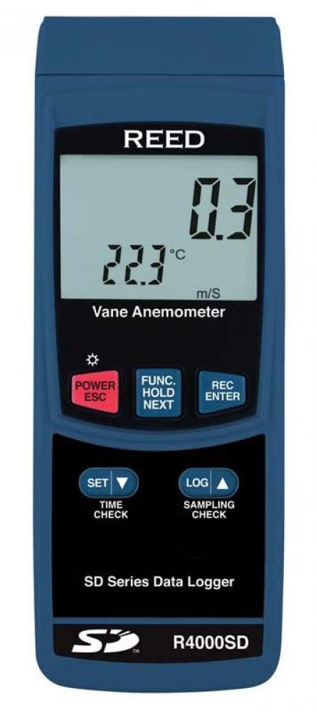REED R4000SD Data Logging Vane Thermo-Anemometer