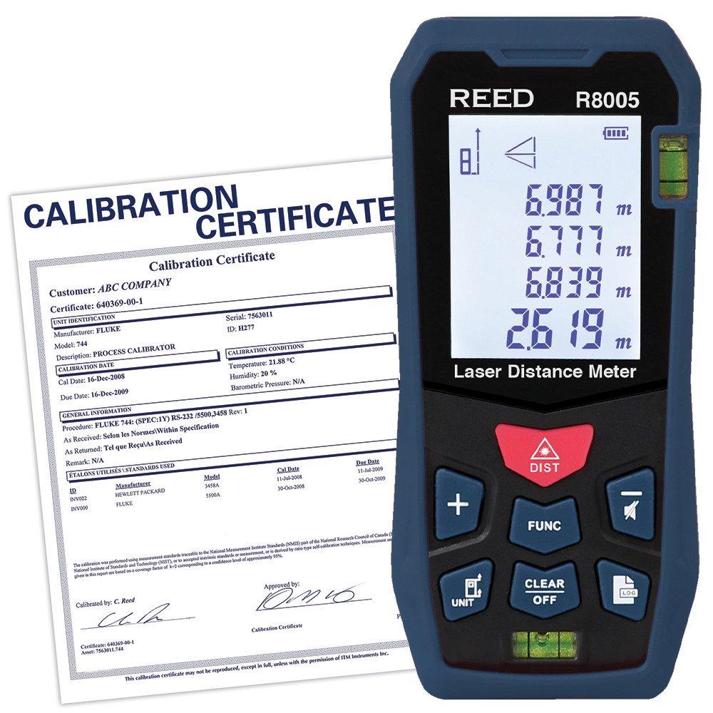 REED R8005-NIST Laser Distance Meter