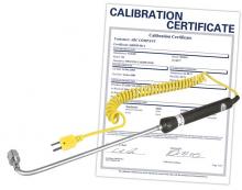 ITM - Reed Instruments R2930-NIST - REED R2930-NIST Right Angle Thermocouple Surface Probe, Type K, -58 to 932F (-50 to 500C), incl