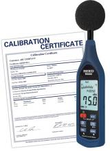 ITM - Reed Instruments R8080-NIST - REED R8080 Sound Level Meter, Datalogger with Bargraph, 30 to 130 dB, includes NIST Traceable C