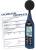REED R8080 Sound Level Meter, Datalogger with Bargraph, 30 to 130 dB, includes NIST Traceable C