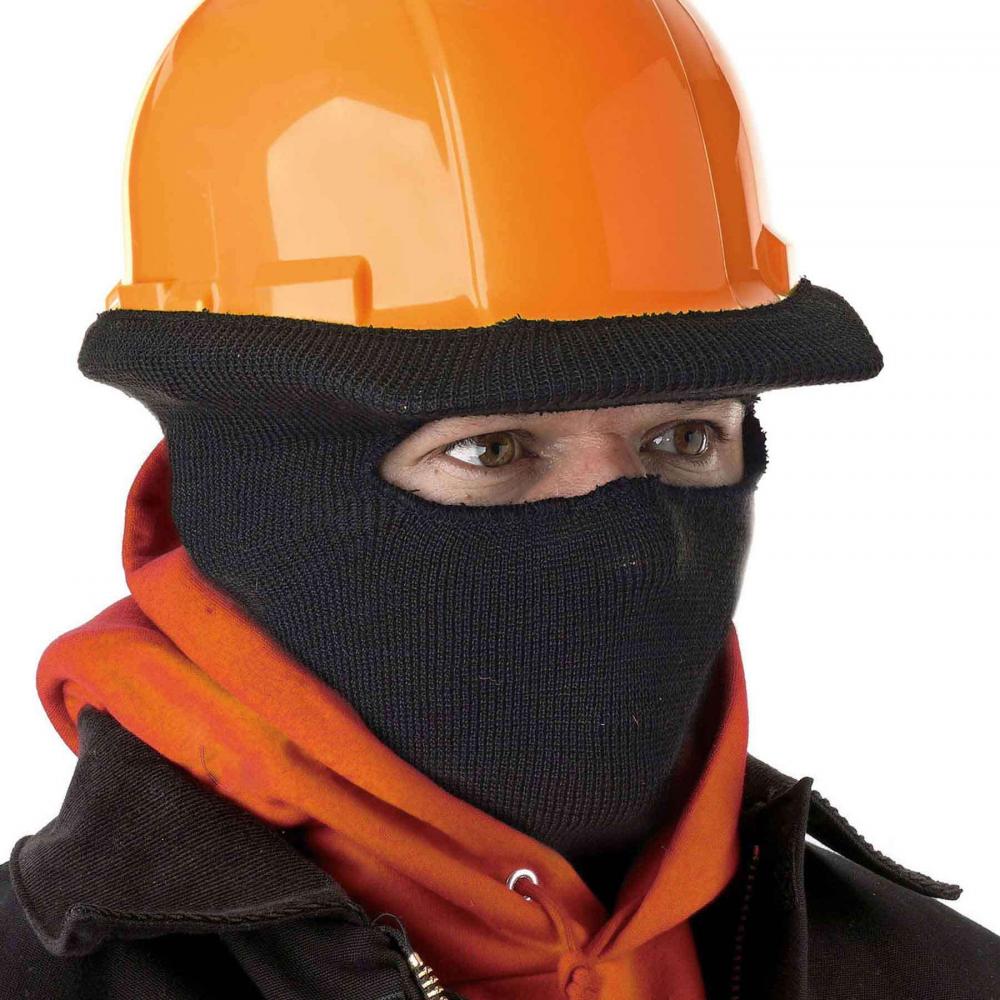 6815 Black Stretch Cap - Full Face