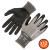 7072 12-pair L Gray ANSI A7 Nitrile Coated CR Gloves