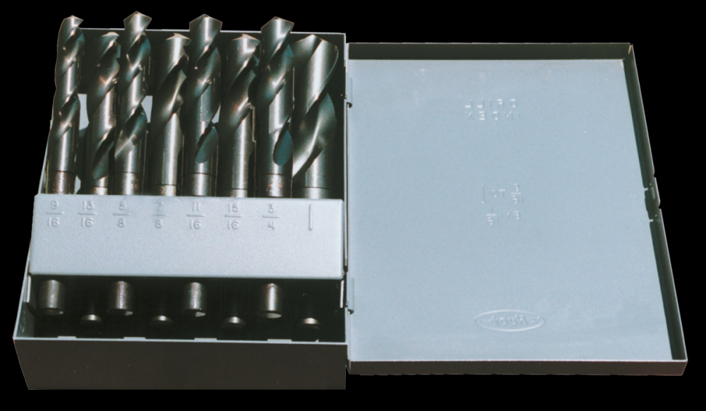 118° Silver & Deming Drill Set with 1/2&#34; Reduced Shank