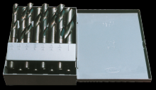 Cle-Line C21135 - 118° Silver & Deming Drill Set with 1/2" Reduced Shank