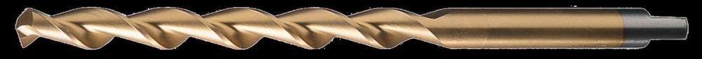 118° HSS Parabolic  Taper Length Drill