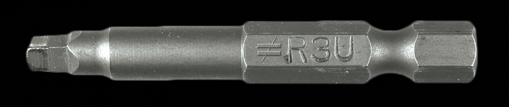 #3 Square, Undersized-Drive 2 in. Power Bit (3-Qty)