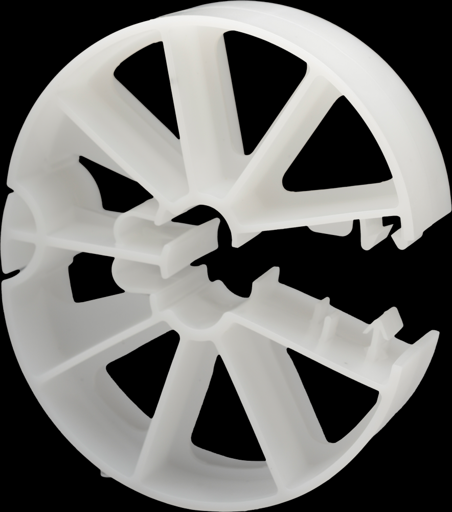 Quick-Lock HD® Pier Wheel — 8-in. O.D., 3-1/2-in. Cover, #3–#7 Rebar Size (30-Qty)