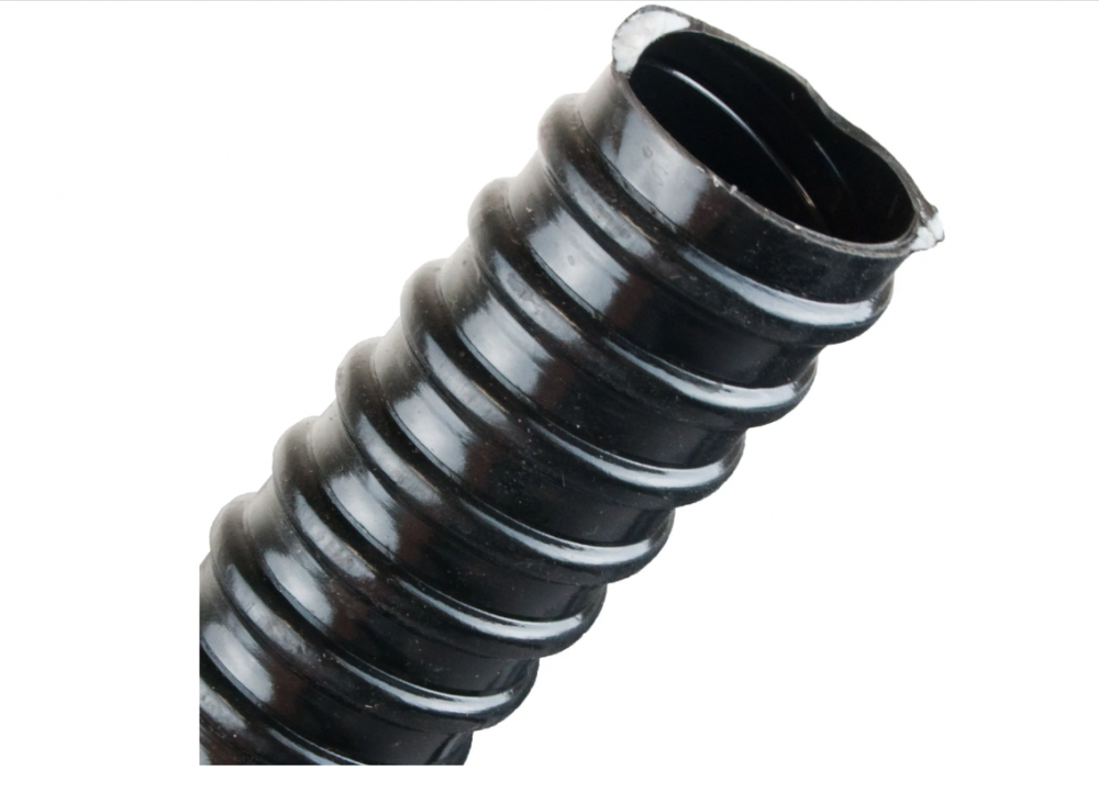 L.T. TUBING 1-1/2Inch BLACK 50FT