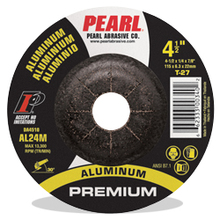 Pearl Abrasive Co. DA4510H - 4-1/2 x 1/4 x 5/8-11 D. A. Series Aluminum Depressed Center Wheels, AL24M