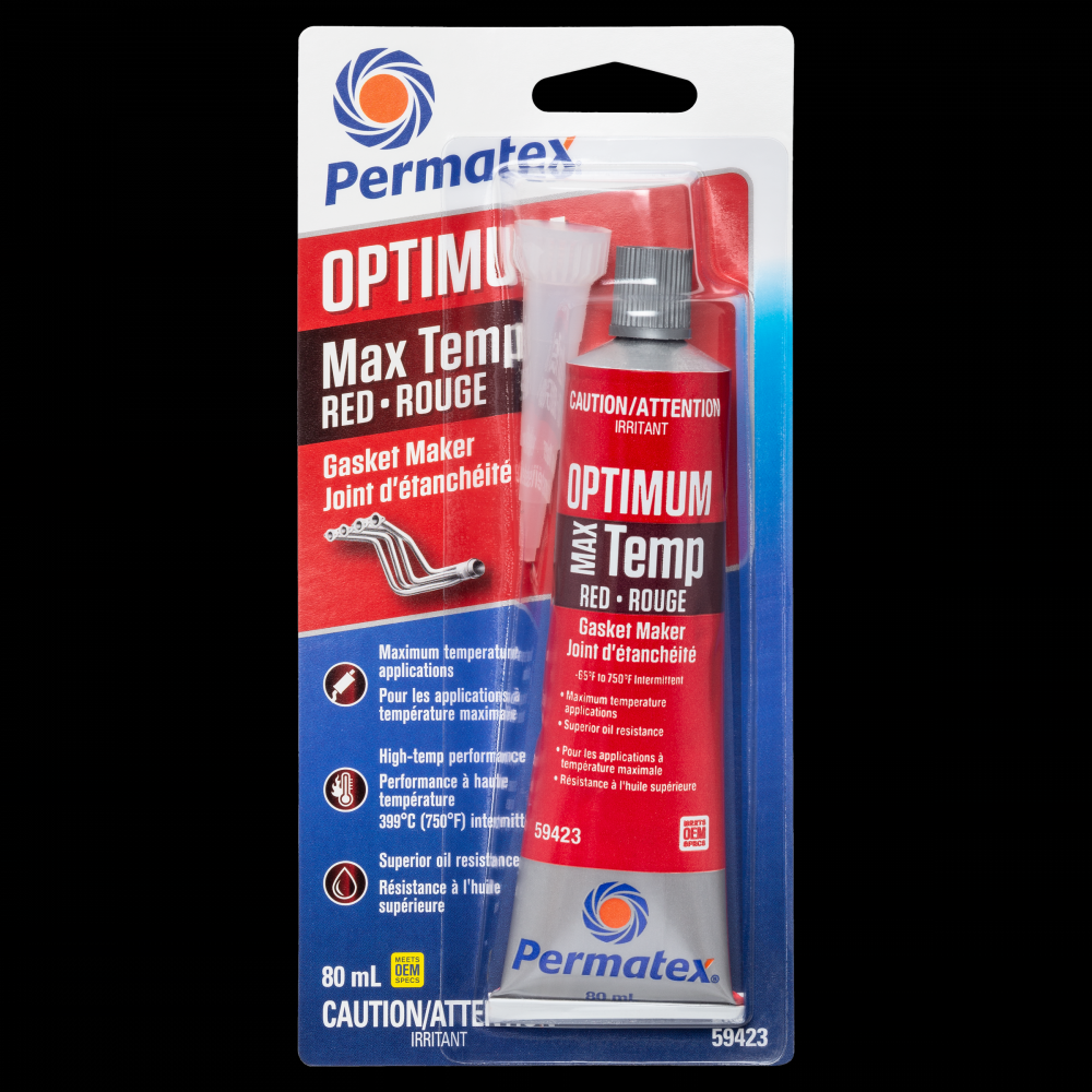 Permatex® Optimum Red High-Temp Gasket, 80mL Tube